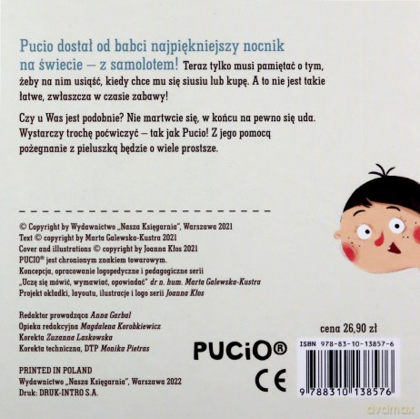 Pucio chce siusiu, czyli pożegnanie pieluszki - Marta Galewska-Kustra [KSIĄŻKA]