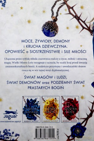 Siostra gwiazd (Tom 1) Trzy czarownice - Marah Woolf [KSIĄŻKA]