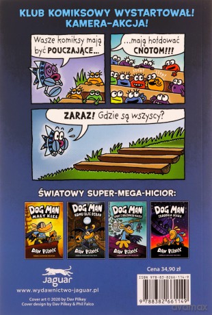 Superkot. Klub komiksowy - Dav Pilkey [KOMIKS]