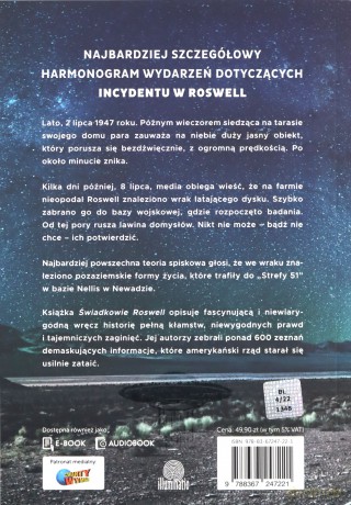 Świadkowie Roswell - J. Carey Thomas, R. Schmitt Donald [KSIĄŻKA]