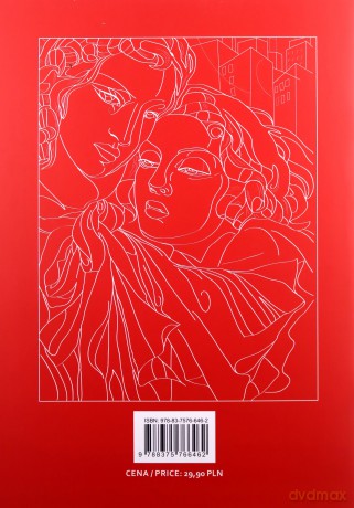 Tamara Łempicka - zeszyt do kolorowania - Edyta Niemiec-Szywała [KSIĄŻKA]