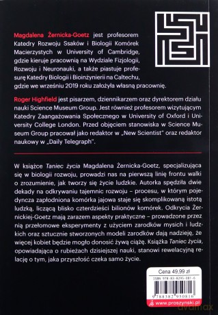 Taniec życia - Roger Highfield, Magdalena Żernicka-Goetz [KSIĄŻKA]