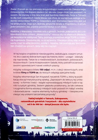 TOPR. Tatrzańska przygoda Zosi i Franka - Beata Sabała-Zielińska, Beata Sabała-Zielińska [KSIĄŻKA]