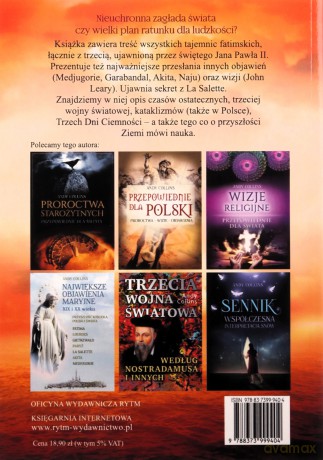 Trzecia Tajemnica Fatimska i inne sekretne orędzia - Andy Collins [KSIĄŻKA]
