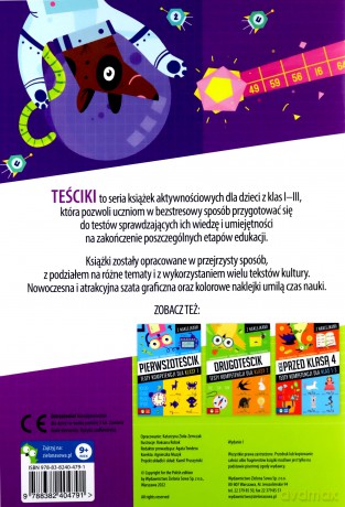 Trzecioteścik. Testy kompetencji dla klasy 3 - Katarzyna Zioła-Zemczak [KSIĄŻKA]