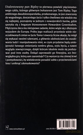 Utalentowany pan Ripley - Patricia Highsmith [KSIĄŻKA]