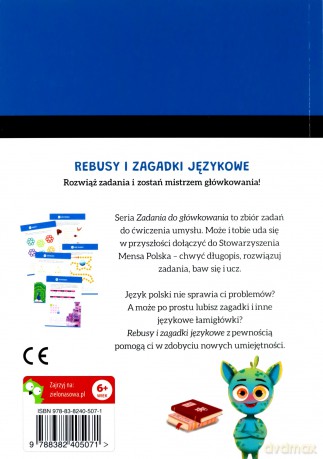 Zadania do główkowania. Rebusy i zagadki językowe - Tomasz Czapla [KSIĄŻKA]