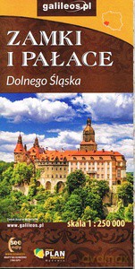 Zamki i Pałace Dolnego Śląska - PL - mapa 2022 1: 250 000
