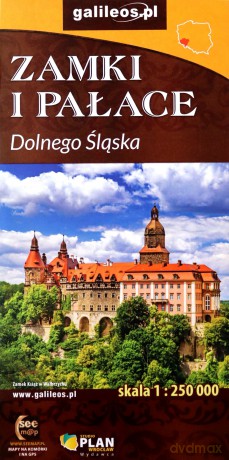 Zamki i Pałace Dolnego Śląska - PL - mapa 2022 1: 250 000