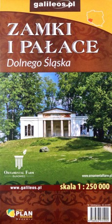 Zamki i Pałace Dolnego Śląska - PL - mapa 2022 1: 250 000