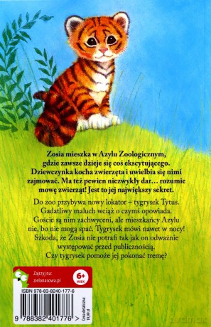 Zosia i jej zoo. Gadatliwy tygrys - Amelia Cobb [KSIĄŻKA]