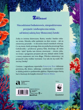Zwierzaki. Ośmiornica Zośka - Katarzyna Boni, Marcin Minor [KSIĄŻKA]