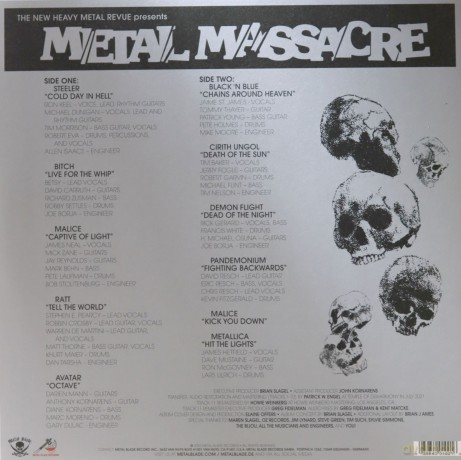 Metal Massacre I 40th Anniversary (Red) [Winyl]