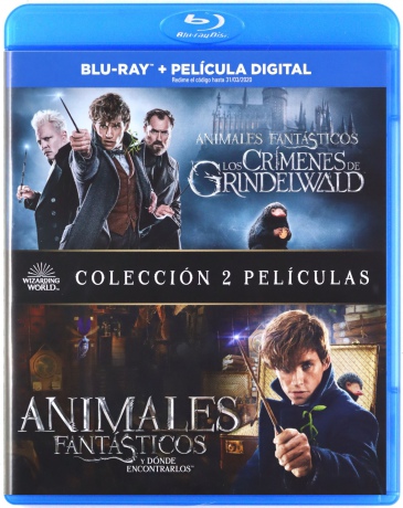 Fantastic Beasts and Where to Find Them / Fantastic Beasts: The Crimes of Grindelwald (Fantastyczne zwierzęta i jak je znaleźć / Fantastyczne zwierzęta: Zbrodnie Grindelwalda) [2xBlu-Ray]