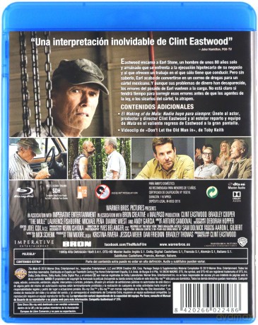 The Mule (Przemytnik) [Blu-Ray]