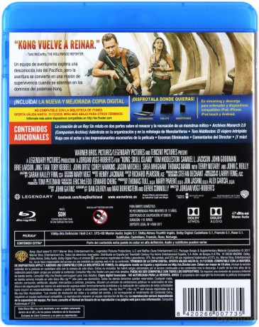 Kong: Skull Island (Kong: Wyspa Czaszki) [Blu-Ray]