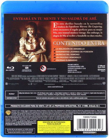 Annabelle [Blu-Ray]