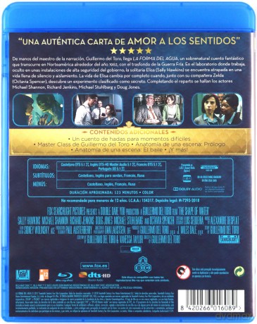 The Shape of Water (Kształt wody) [Blu-Ray]