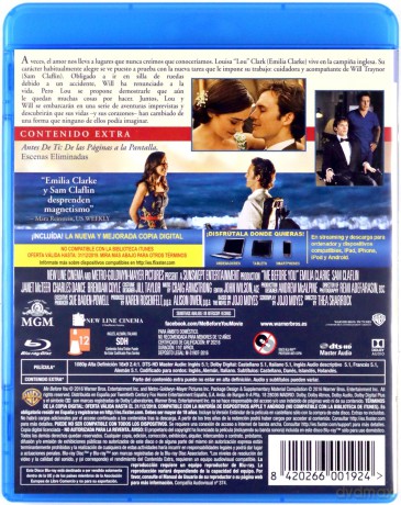 Me Before You (Zanim się pojawiłeś) [Blu-Ray]
