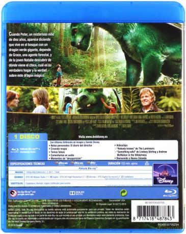 Pete's Dragon (Mój przyjaciel smok) (Disney) [Blu-Ray]