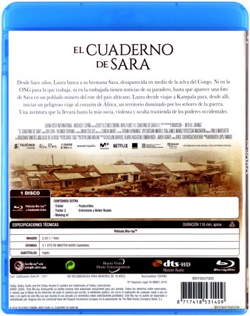 Sara's Notebook (Notatnik Sary) [Blu-Ray]
