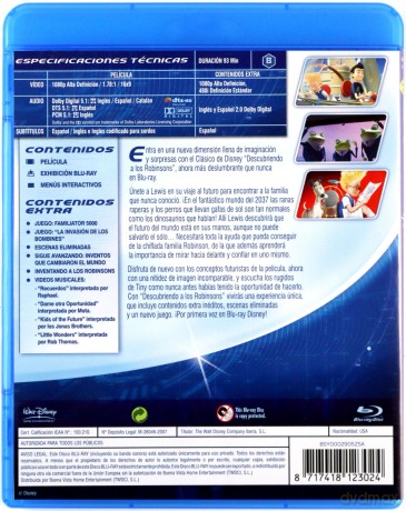 Meet the Robinsons (Rodzinka Robinsonów) (Disney) [Blu-Ray]