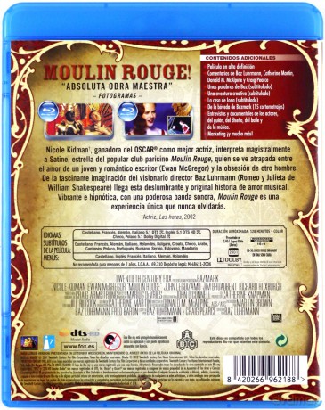 Moulin Rouge! [Blu-Ray]