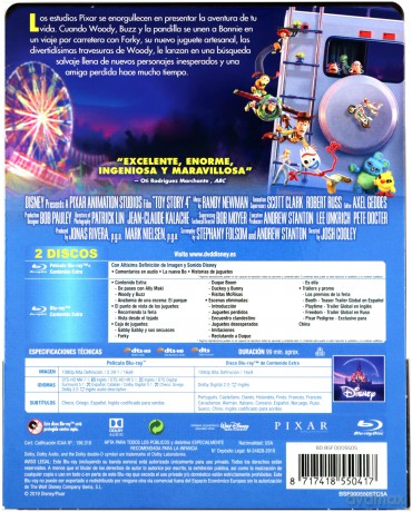 Toy Story 4 (Disney) (steelbook) [2xBlu-Ray]