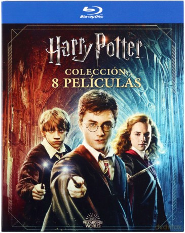 Harry Potter Complete Collection 1-8 [BOX] [9xBlu-Ray]