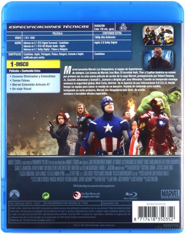 Avengers [Blu-Ray]
