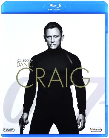 007: Daniel Craig Collection: Casino Royale | Quantum of Solace | Skyfall | Spectre [4xBlu-Ray]