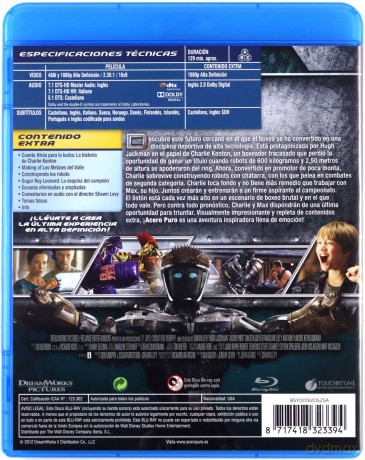 Real Steel (Giganci ze stali) [Blu-Ray]