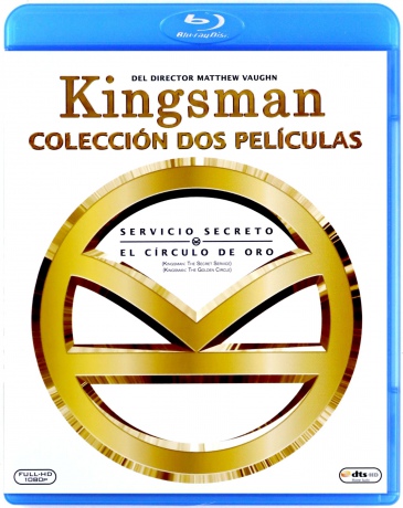 Kingsman: The Secret Service / Kingsman: The Golden Circle (Kingsman: Tajne służby / Kingsman: Złoty krąg) [2xBlu-Ray]