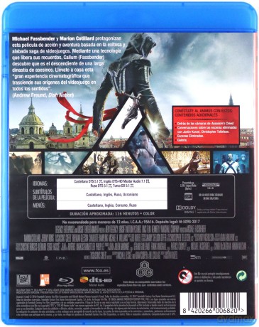 Assassin's Creed [Blu-Ray]