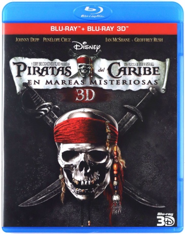 Pirates of the Caribbean: On Stranger Tides (Piraci z Karaibów: Na nieznanych wodach) [Blu-Ray 3D]+[Blu-Ray]