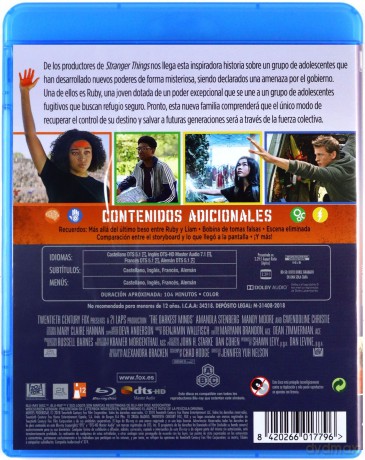 The Darkest Minds (Mroczne umysły) [Blu-Ray]