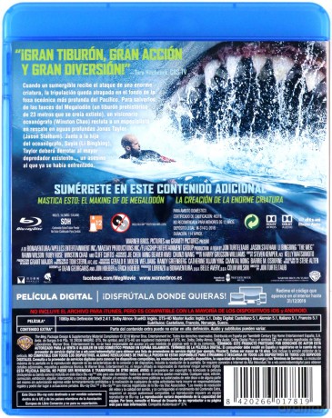 The Meg [Blu-Ray]
