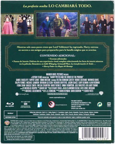 Harry Potter and the Order of the Phoenix (Harry Potter i Zakon Feniksa) [Blu-Ray]