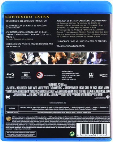 Batman Returns (Powrót Batmana) [Blu-Ray]