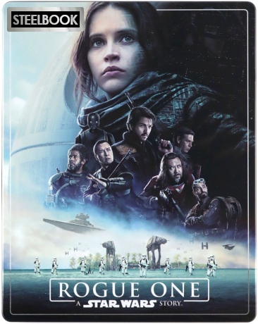 Rogue One (Łotr 1. Gwiezdne wojny - historie) (steelbook) [2xBlu-Ray]