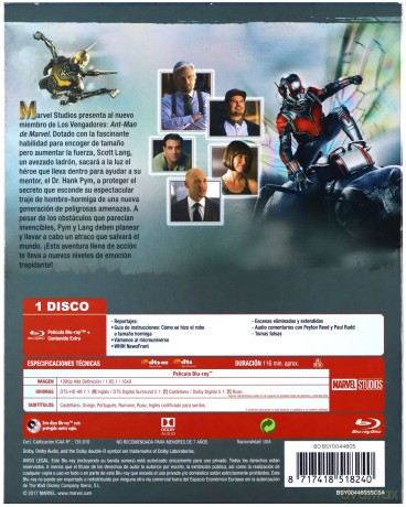 Ant-Man [Blu-Ray]