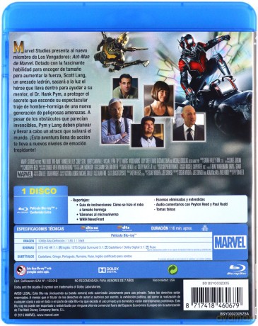 Ant-Man [Blu-Ray]