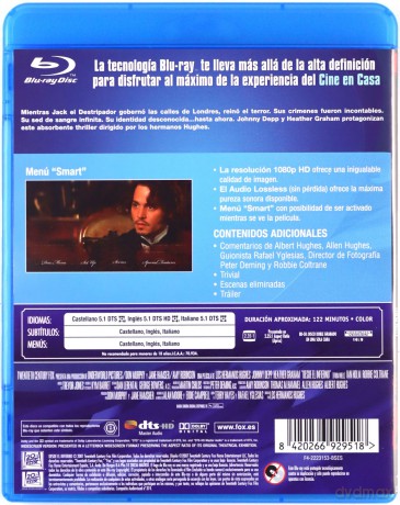 From Hell (Z piekła rodem) [Blu-Ray]