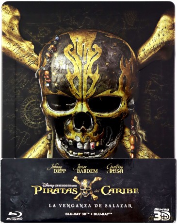 Pirates of the Caribbean: Dead Men Tell No Tales (Piraci z Karaibów: Zemsta Salazara) (steelbook) [Blu-Ray 3D]+[Blu-Ray]
