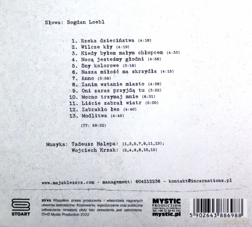 Maja Kleszcz: B.L.UES (digipack) [CD]
