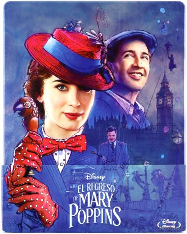 Mary Poppins Returns (Mary Poppins powraca) (steelbook) [Blu-Ray]