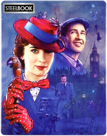 Mary Poppins Returns (Mary Poppins powraca) (steelbook) [Blu-Ray]