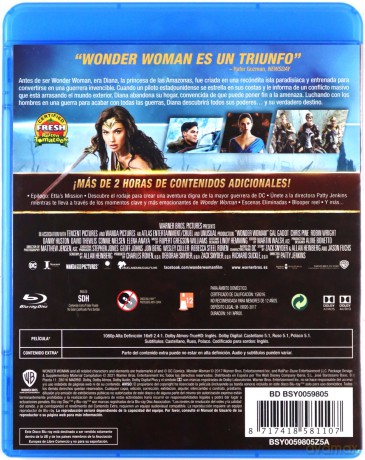 Wonder Woman [Blu-Ray]