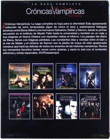 The Vampire Diaries: Complete Collection Season 1-8 (Pamiętniki wampirów) [BOX] [30xBlu-Ray]