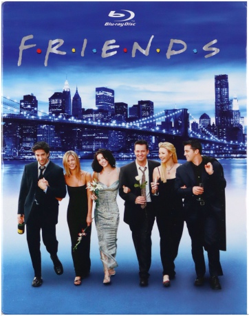 Friends: Complete Collection Season 1-10 (Przyjaciele) [BOX] [24xBlu-Ray]